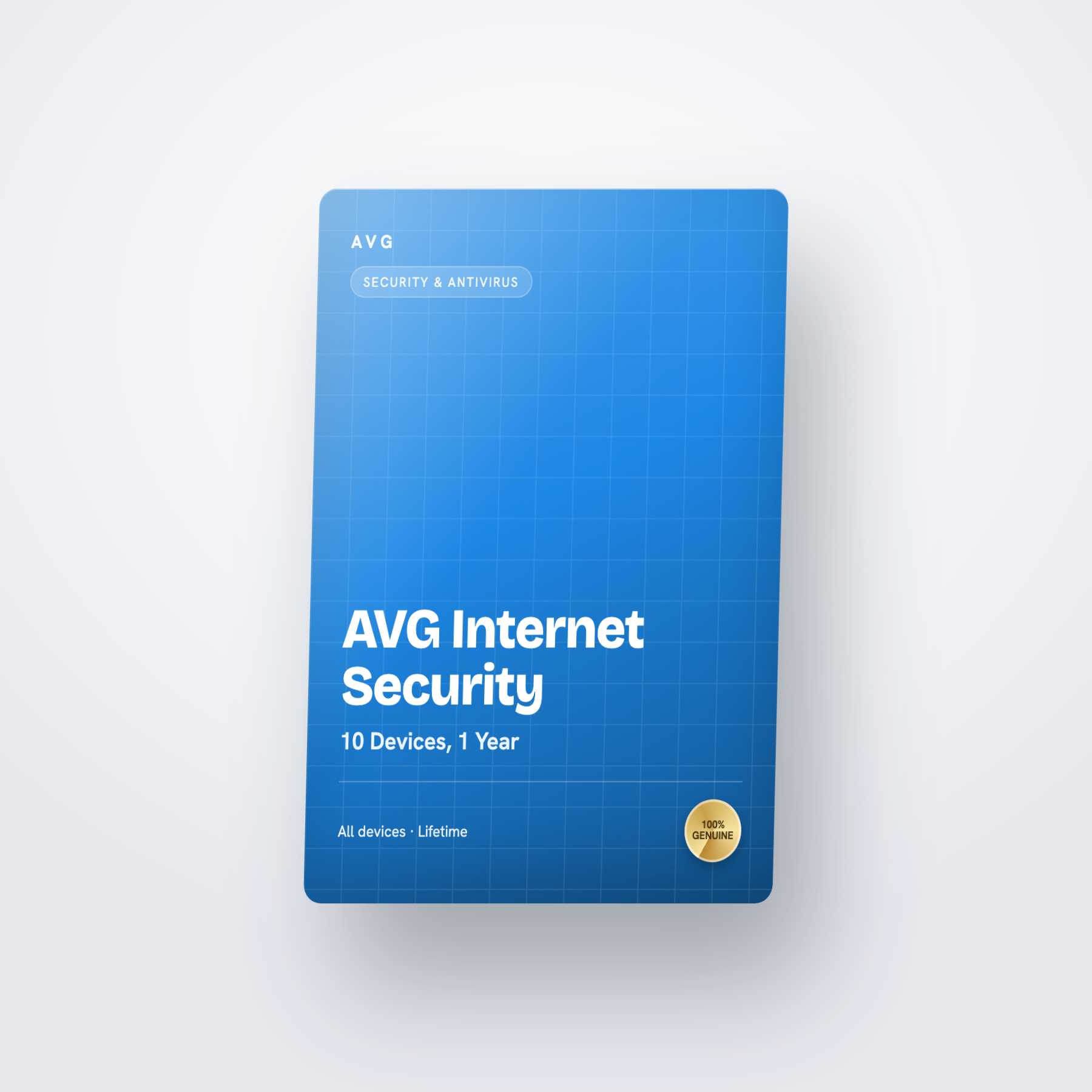 AVG Internet Security — 10 Devices, 1 Year