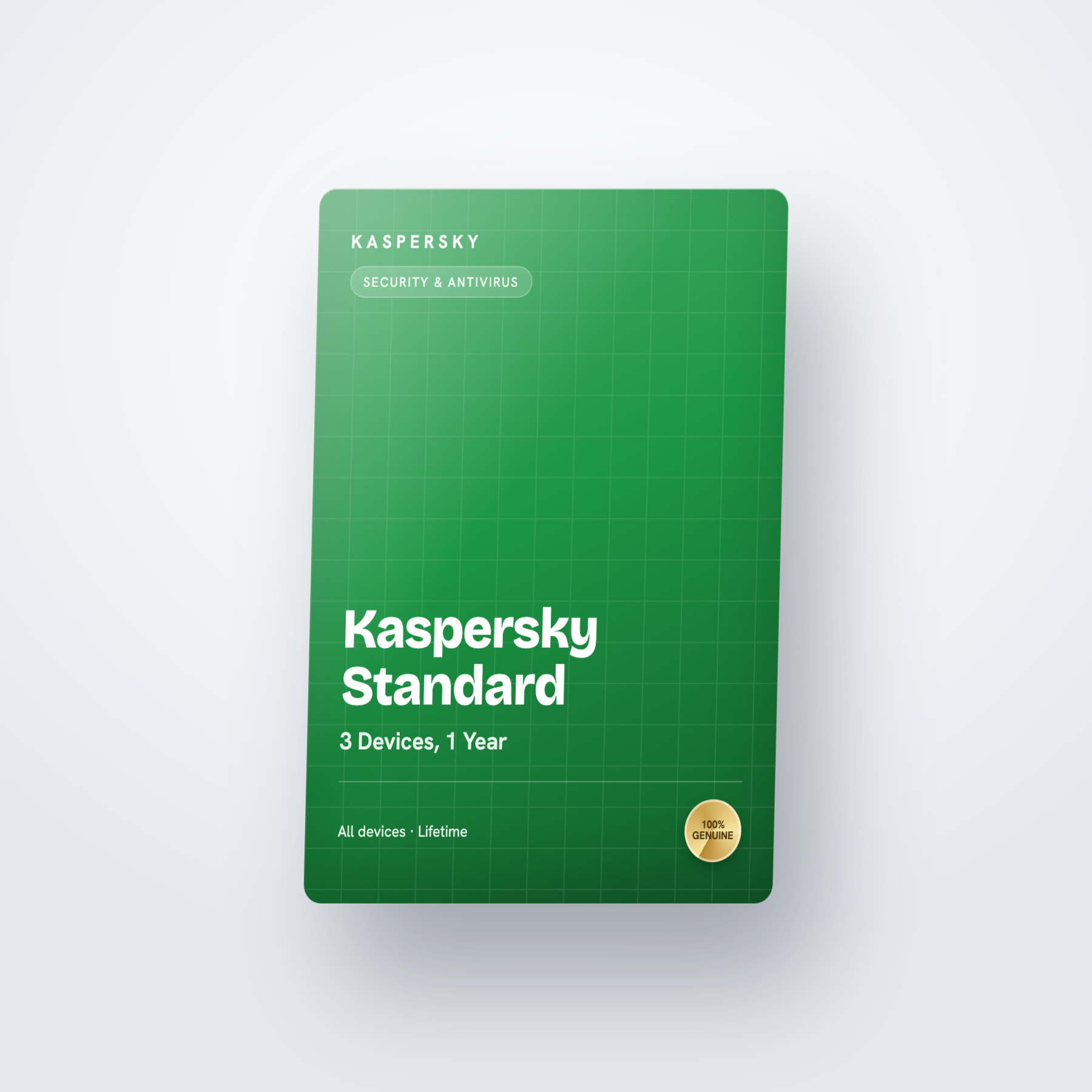 Kaspersky Standard — 3 Devices, 1 Year
